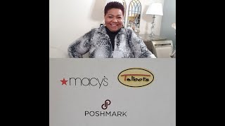 *** MACYS -TALBOTS - POSHMARK - MINI HAUL ***
