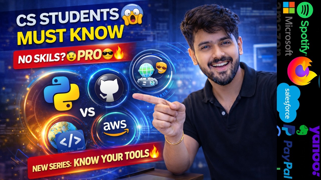 Computer Science Students Must Know These Tools in 2026 💻 | Skills for ...