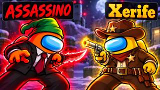 MURDERER vs. SHERIFF and HERO: I CREATED MURDER MYSTERY MODE in Among Us! screenshot 2