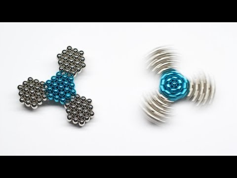 네오큐브로 피젯스피너 만들기!  How to make a Fidget Spinner with magnetic balls!