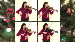 Video thumbnail of "I'll Be Home For Christmas for Violin and Cello (string quartet)"