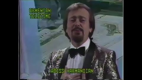 Adiss Harmandian - Knkoush Hayrenik (1985 Video)