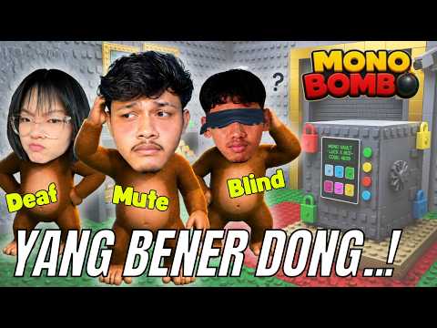 WHEN BLIND, DEAF &amp; MUTE MONKEY TRIES TO CRACKS A SAFE - MONOBOMBO ROBLOX