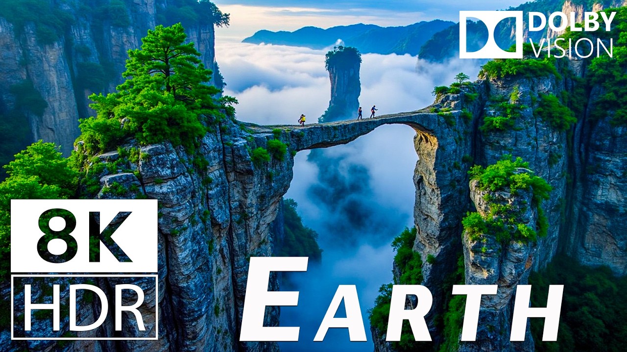 ЗАХВАТЫВАЮЩИЕ ВИДЫ 8K HDR 60FPS 🌍 – Потрясающая графика Dolby Vision™