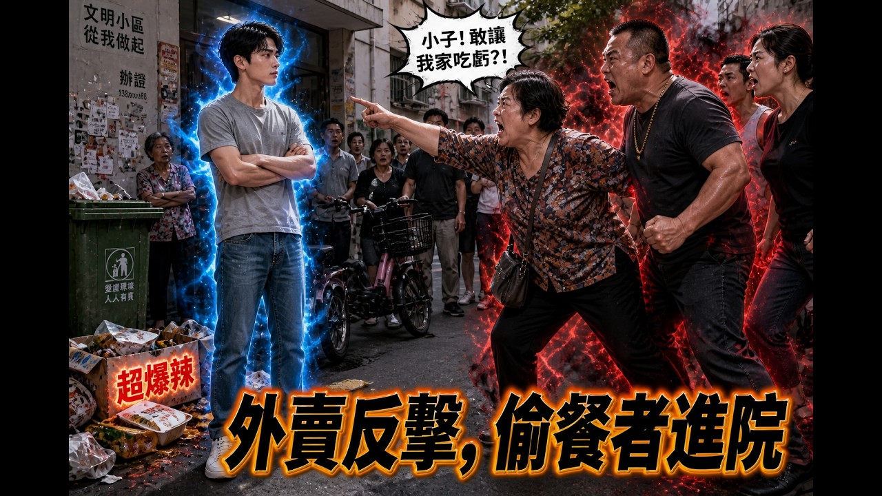 外卖连偷9次！爆辣反击惩治偷餐贼