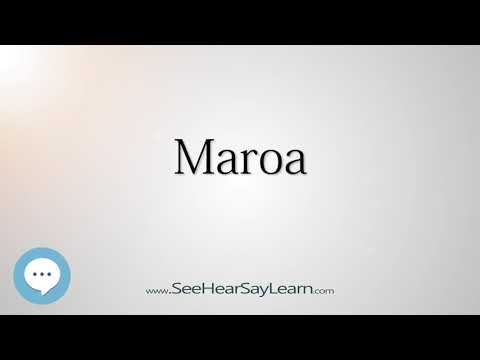 Maroa (How to Pronounce Cities of the World)💬⭐🌍✅