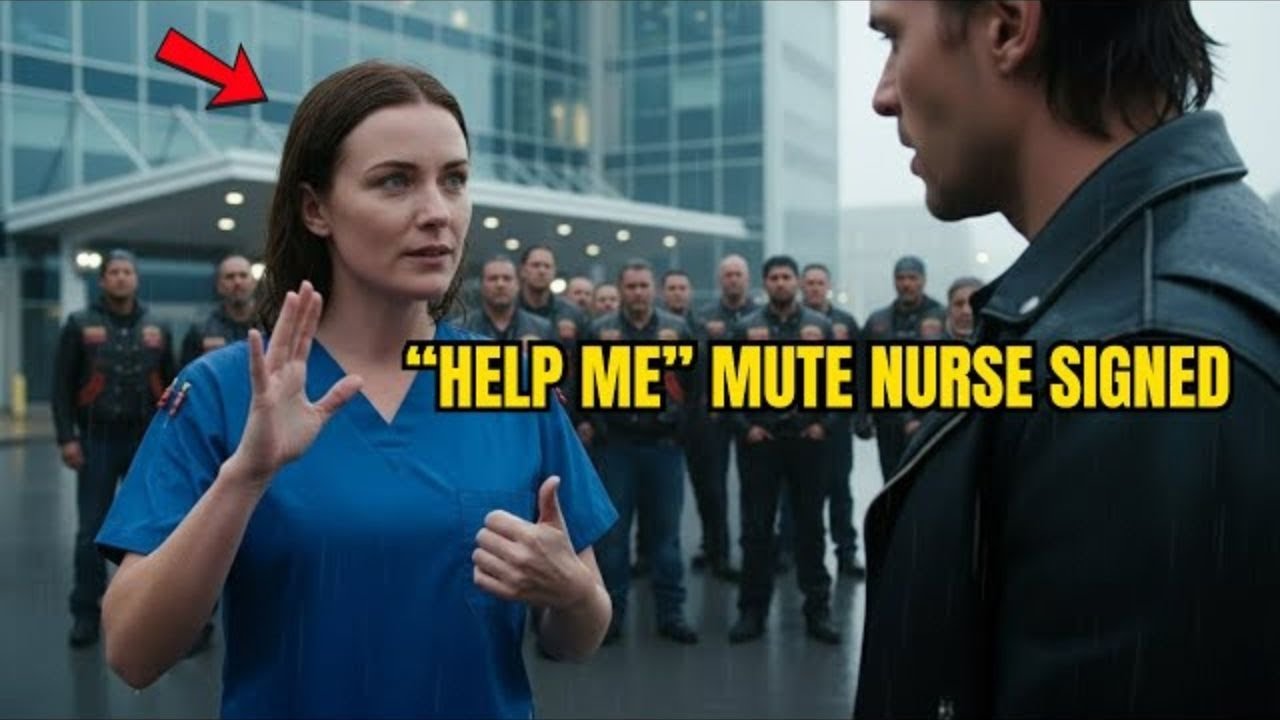 Mute Nurse Signed Help Me to a Biker — 20 Hells Angels Followed Her to the Patient’s Room.