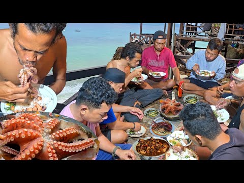 Ramdhan Hari ke 8 BERBURU CUMI DAN GURITA BUAT SAHUR 