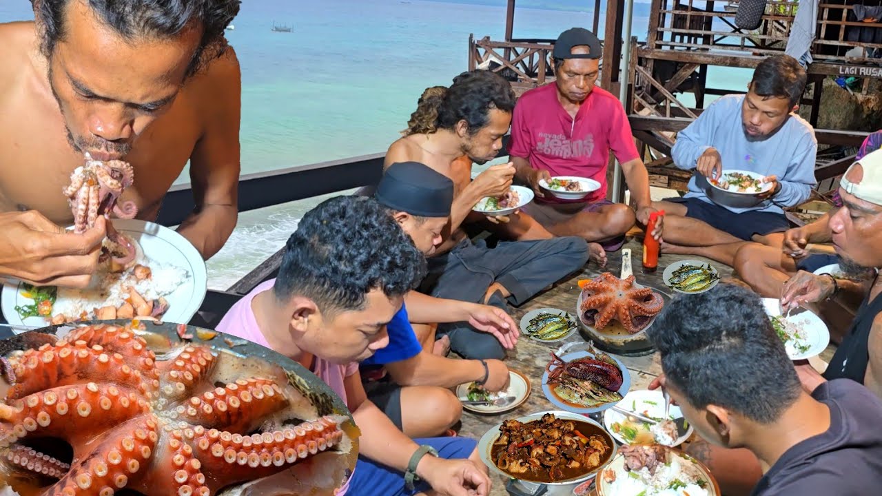 Ramdhan Hari ke 8 BERBURU CUMI DAN GURITA BUAT SAHUR 