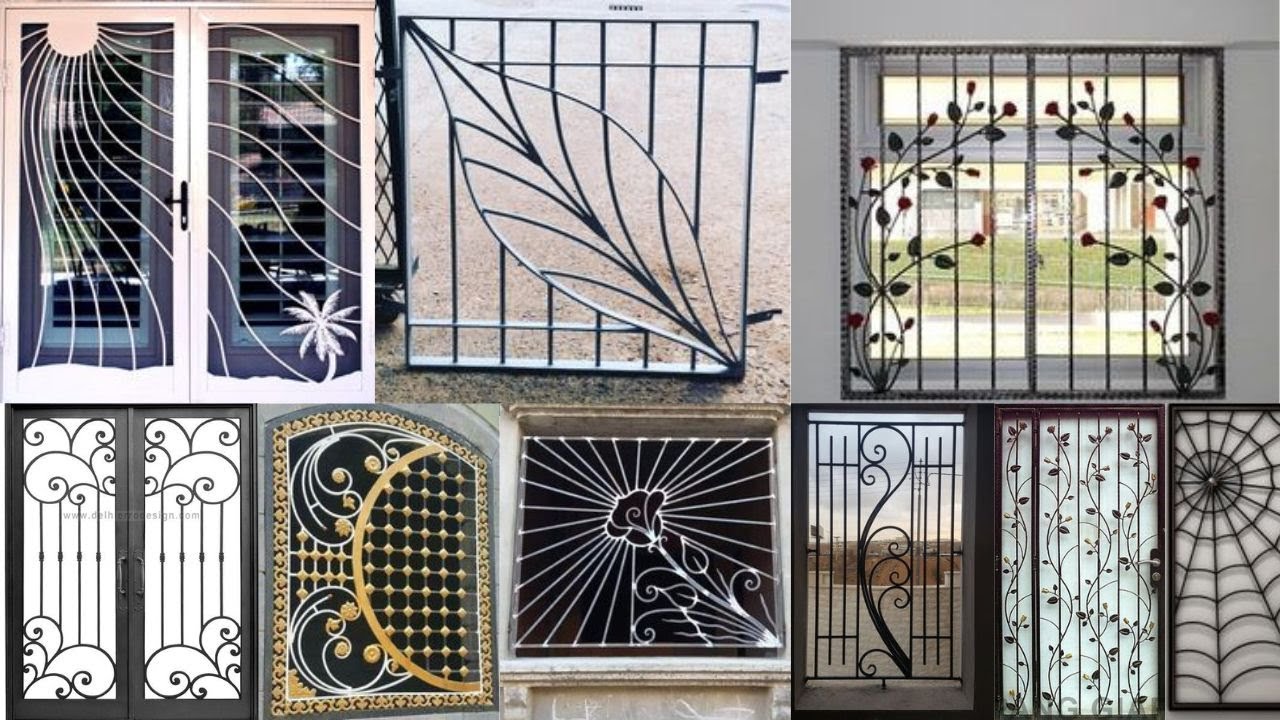 8 Simple Window Grill Design Ideas That Are Functional & Pretty