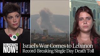 "Absolutely Terrifying": Israel's War Comes to Lebanon, Sets Record-Breaking Single-Day Death Toll