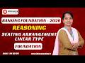 BN Reasoning Seating Arrangement (Linear Type) | Complete Guide &amp; Tricks | Aishwarya Academy