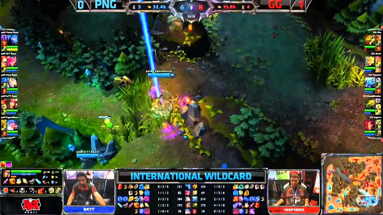 International Wildcard Finais: paiN vs GG.eu Game 1