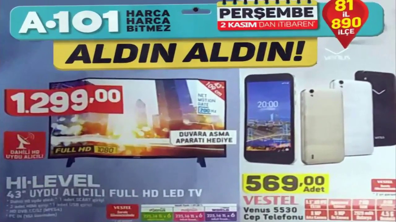 A101 9 Kasım Kataloğu – 1 A101 9 Kasım Kataloğu – 1