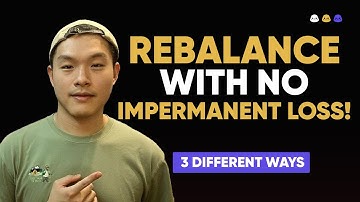 How to Rebalance with NO IMPERMANENT LOSS! - Liquidity Pool Yield Farm