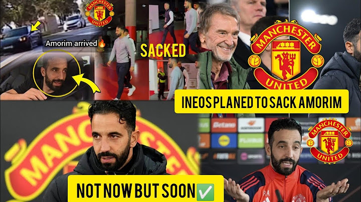 🚨 BOOMSHELL 💥 The biggest plan for sack Ruben AMORIM🔴 INEOS announced just now ✅✅