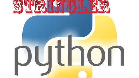 Python Dersleri 8 - Stringler