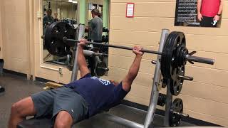 118 Kg (260 Lbs) Benchpress- 3 reps