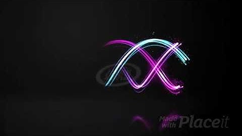 Intro Maker for a Logo Reveal with Bright Animated Lines