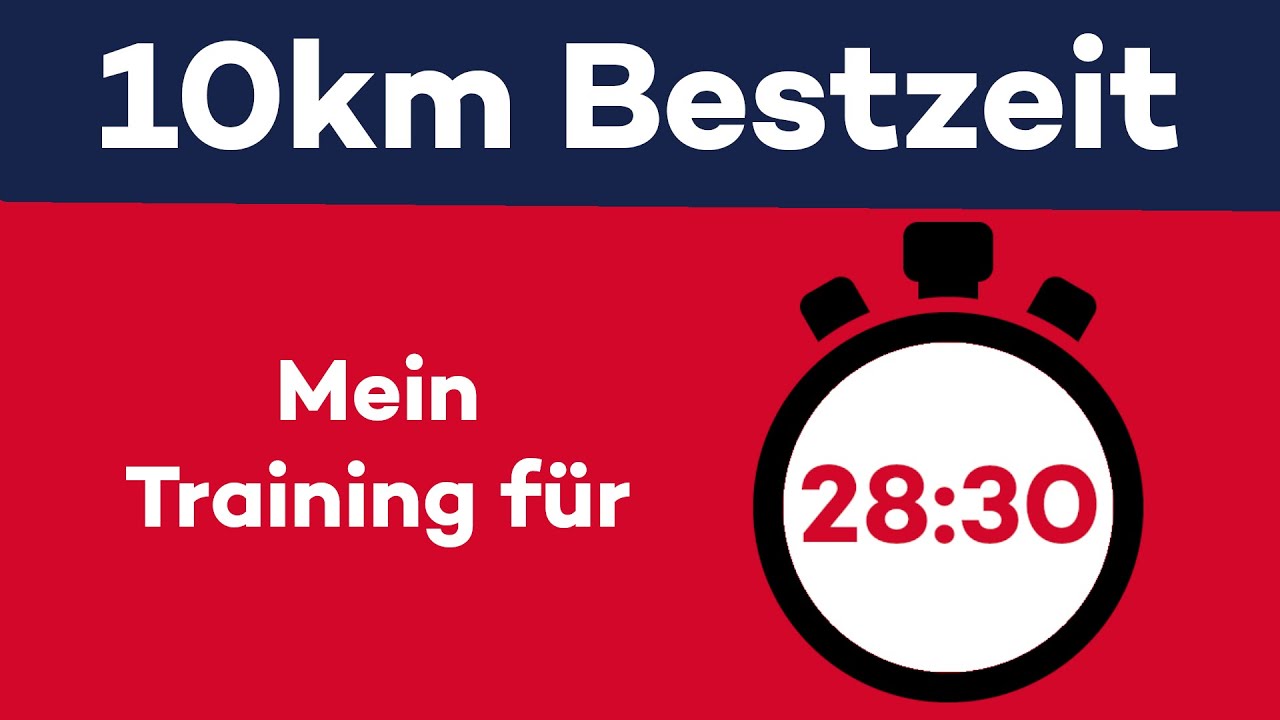 Mit diesem Training zur 10km Bestzeit! (Trainingsplan vom Profi)