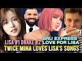 Lisa News | Money #1 Party Song x Twice Mina Loves Lisa's Songs x Bru Express Love for Lisa