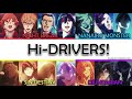 「Hi-DRIVERS!」KAN/ROM/ENG Lyrics【ハイドライバーズ】【MV Short ver.】