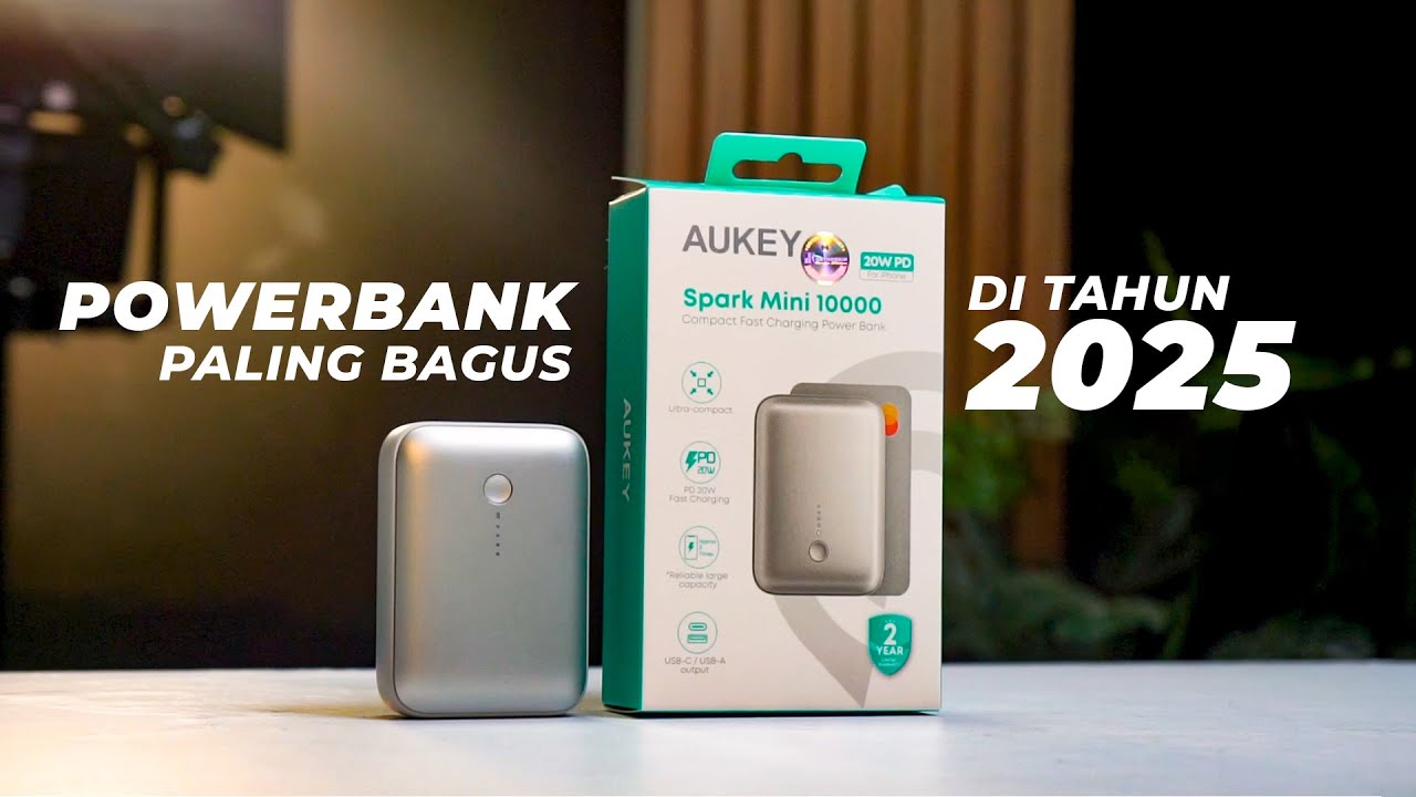Banyak powerbank abal-abal, BISA RUSAKIN HP KAMU ! Review powerbank Aukey 22,5W 10.000 mAh PB-Y55