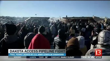 Dakota Access Pipeline permit denied