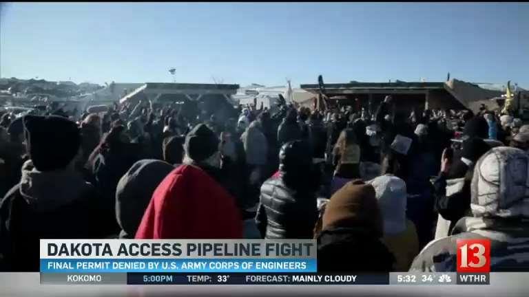 Dakota Access Pipeline Permit Denied Youtube