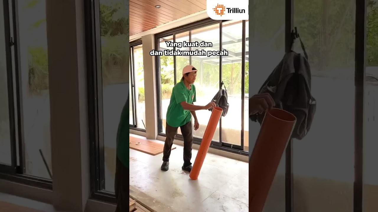 Untung Pipa uPVC SNI Trilliunshield kuat dan tidak mudah pecah, yuk buktikan !!! 