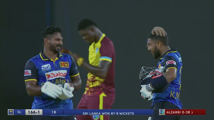 EPIC Chase! Mendis & Perera's Fifties Seal Series for SL | 3rd T20I Highlights