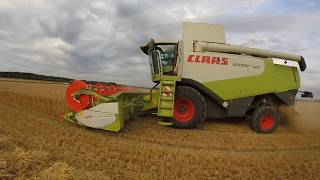 Moisson d'orge 2018 [Claas/Brimont/john deere/Brochard/Fendt