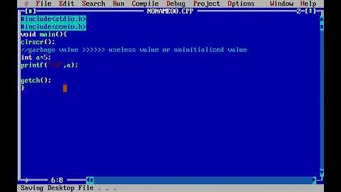 garbage value in c | in hindi