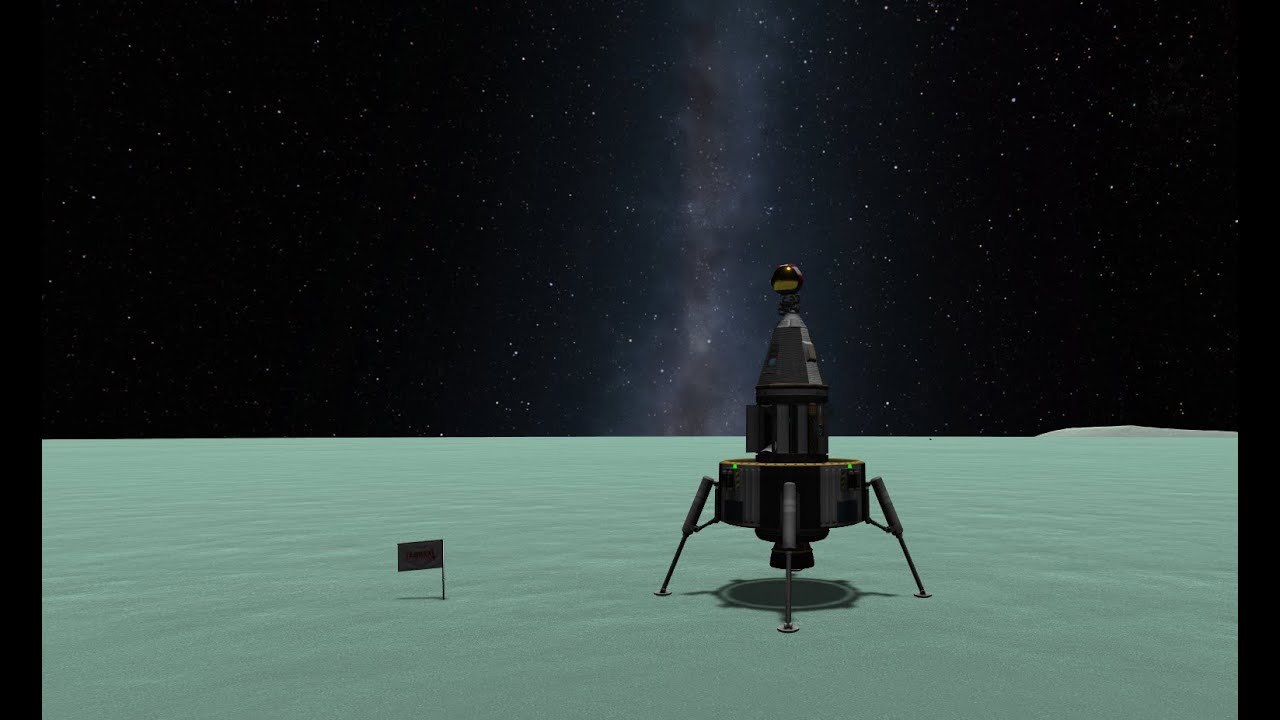 How to get to minmus and back a Kerbal Space Program Tutorial.