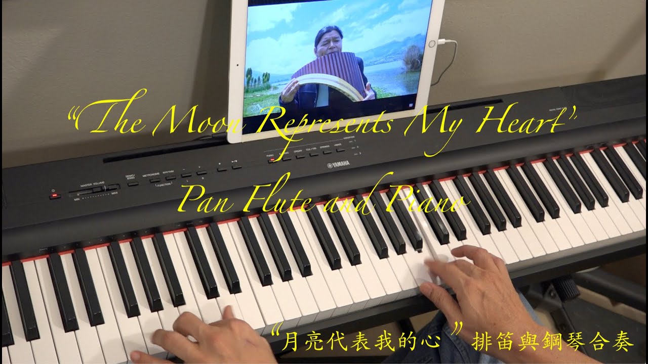 Fun Piano Playing with Pan Flute Master Luis Wuauquikuna The Moon