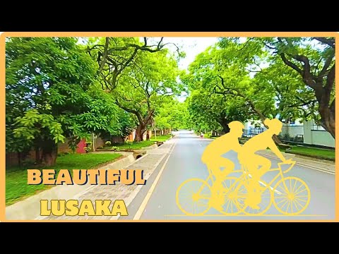 Cycling in Beautiful😍 Streets Of Lusaka City - YouTube