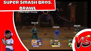 Super Smash Bros. Brawl 4-Player #1 (PARSEC) - This isn't Ultimate...