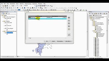 การใช้คำสั่ง Geoprocessing ( Merge Buffer Dissolve ,การวัดClip,Batch Clip,Intersect , Union)