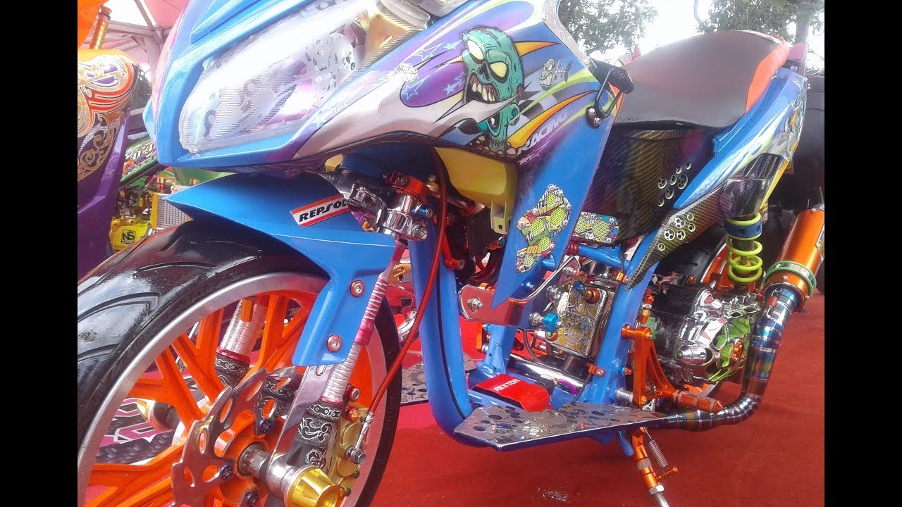 Vario Techno 110 Modif Racing Drag Style Thailook YouTube