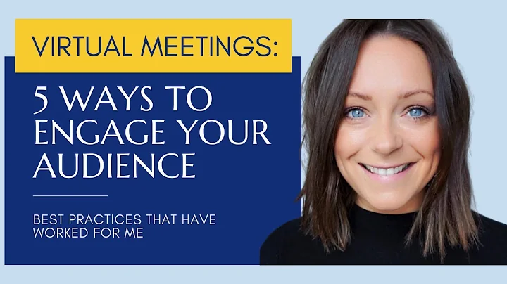VIRTUAL MEETING TIPS: How To Engage Your Audience