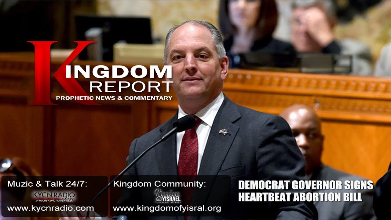 DEMOCRAT GOVERNOR SIGNS HEARTBEAT ABORTION BAN