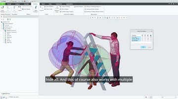 How to create the manikin Reach Envelopes in Creo