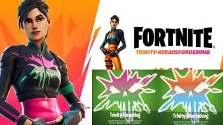 Zwei Gratis Emoticons Trinity Trooper Skin Bekommen Eu Trinity Herausforderung Fortnite