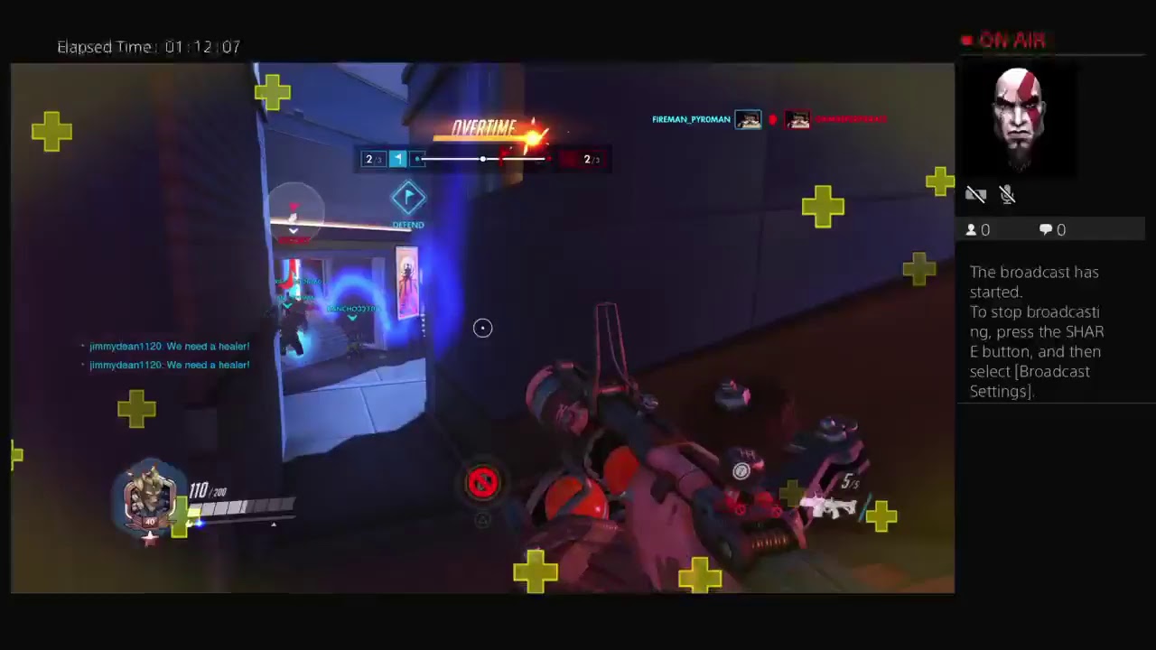 Overwatch with toxic reaper - YouTube