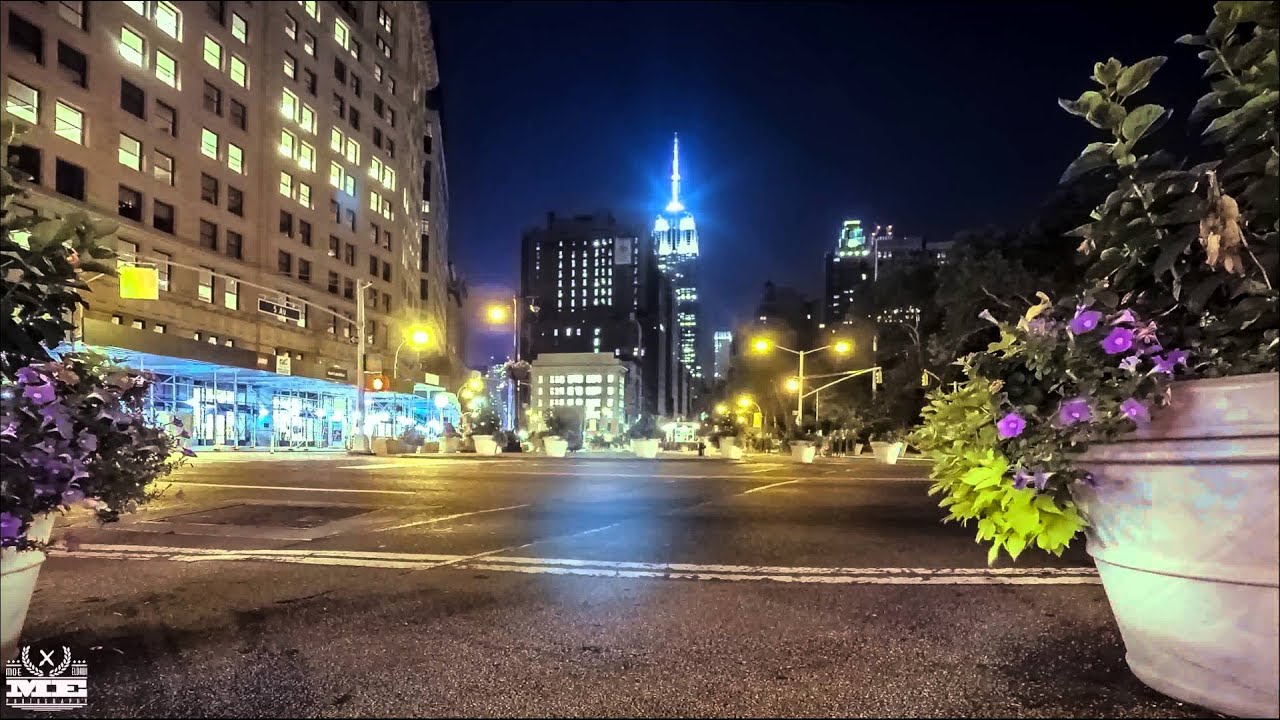 GoPro HERO4 Amazing NYC Night Time Lapse 4K UHD