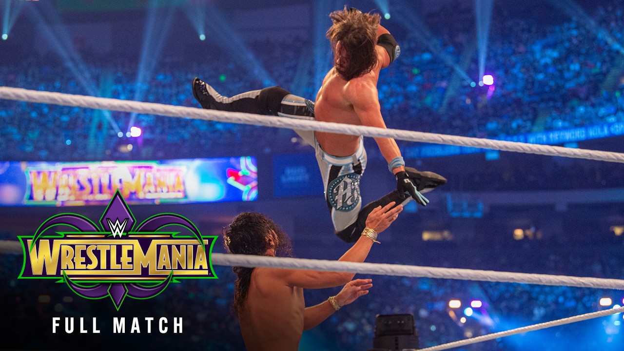 FULL MATCH: AJ Styles vs. Shinsuke Nakamura | WWE Title Match