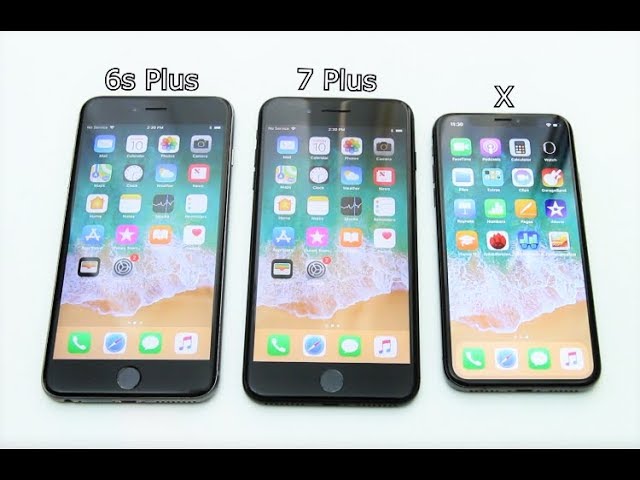 7 Plus vs. iPhone X vs. iPhone 6s Plus Camera Comparison Test - YouTube