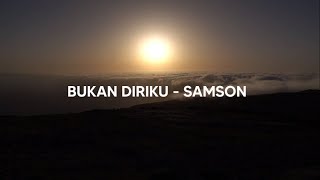 ( Lirik Musik Video ) BUKAN DIRIKU - SAMSONS (Cover by Geraldo Rico)