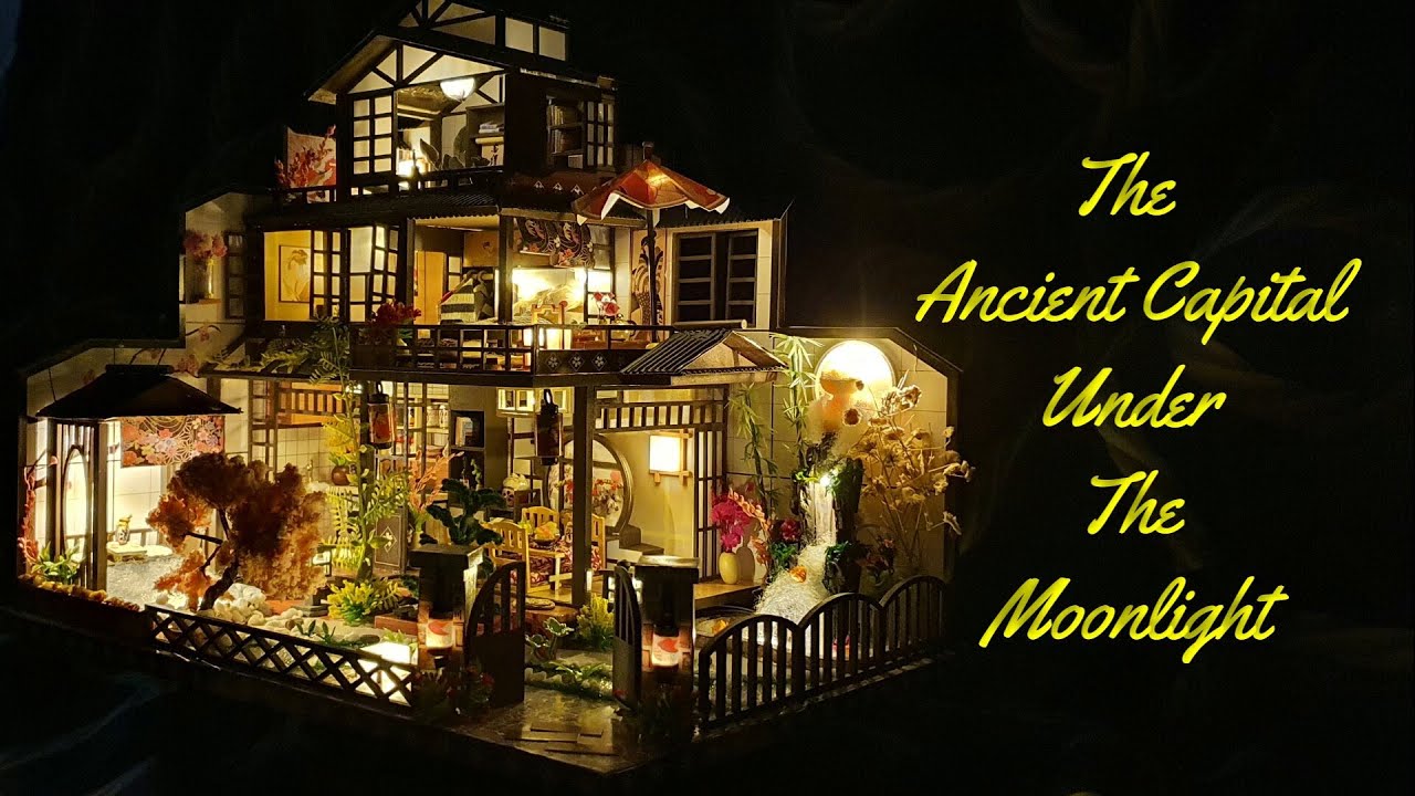 DIY MINIATURE THE ANCIENT CAPITAL UNDER THE MOONLIGHT | MINIATURE 