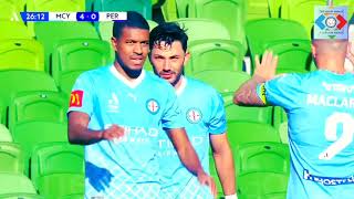 Melbourne City vs Perth Glory 8-0 | All Goals and Highlights | A League | 14-04-2024